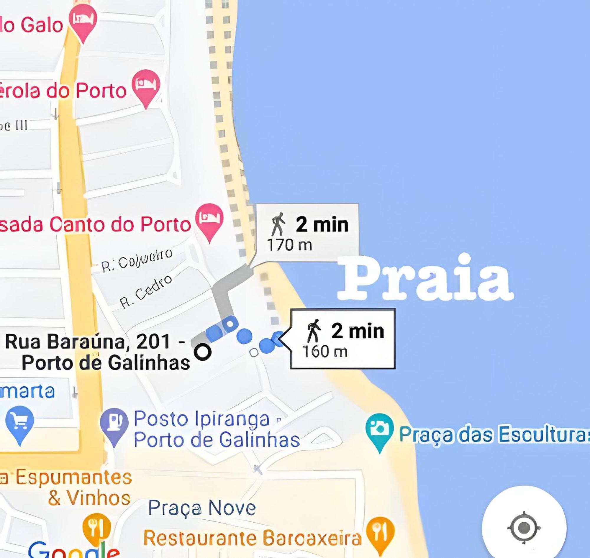 Apartamento Com 2 Quartos A 50 Metros Da Praia Pôrto das Galinhas エクステリア 写真